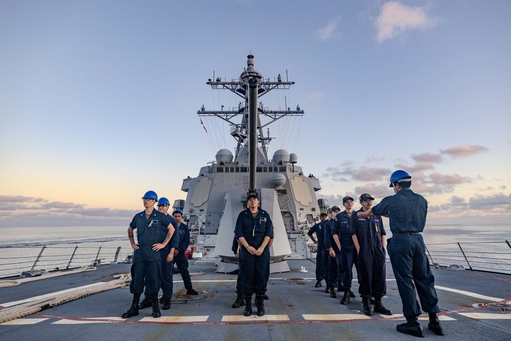USS Ralph Johnson (DDG 114) Arrives in Diego Garcia