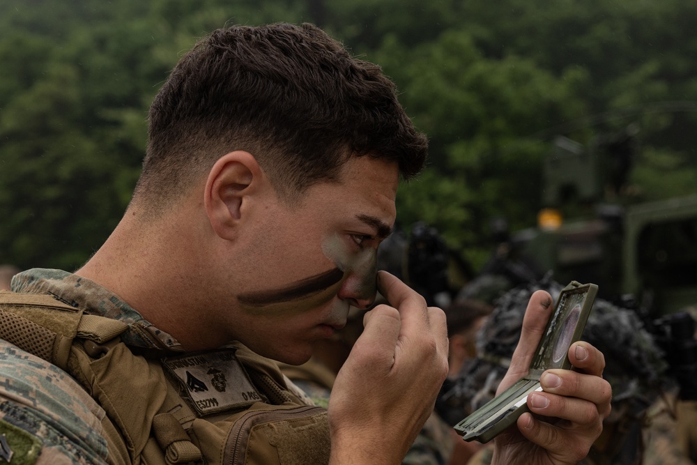 Activated Reserve Marines Conduct CBRN Response Training with U.S. Army during Korea Viper 25.4