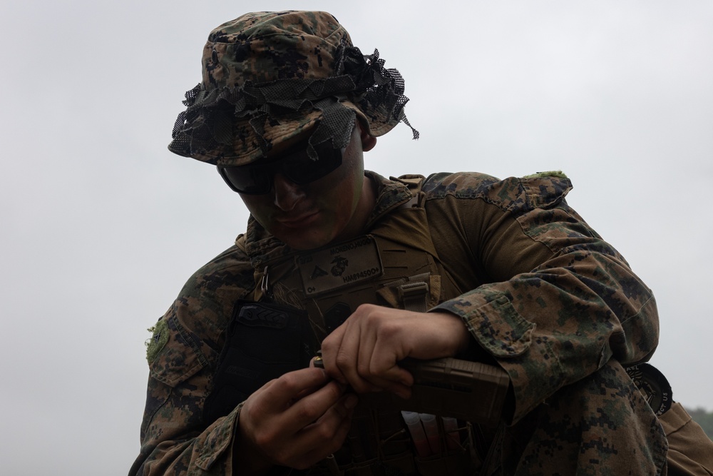 Activated Reserve Marines Conduct CBRN Response Training with U.S. Army during Korea Viper 25.4