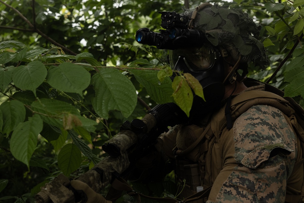 Activated Reserve Marines Conduct CBRN Response Training with U.S. Army during Korea Viper 25.4