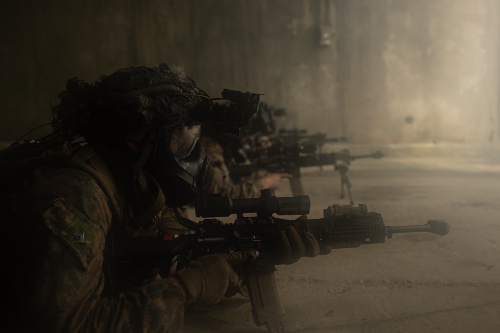 Activated Reserve Marines Conduct CBRN Response Training with U.S. Army during Korea Viper 25.4
