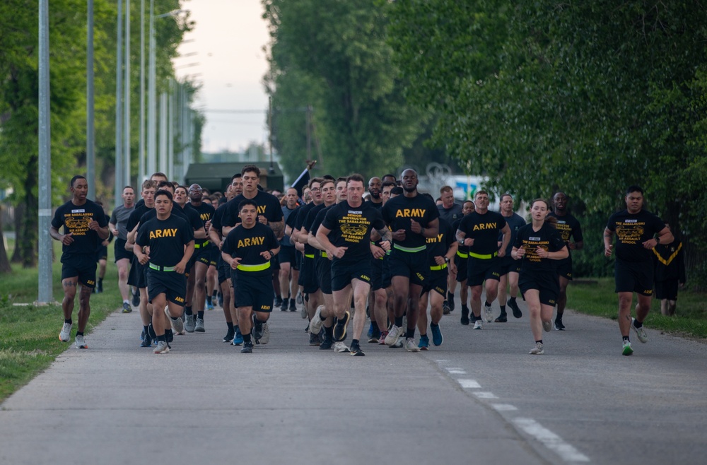 Phase Two Air Assault School in Romania