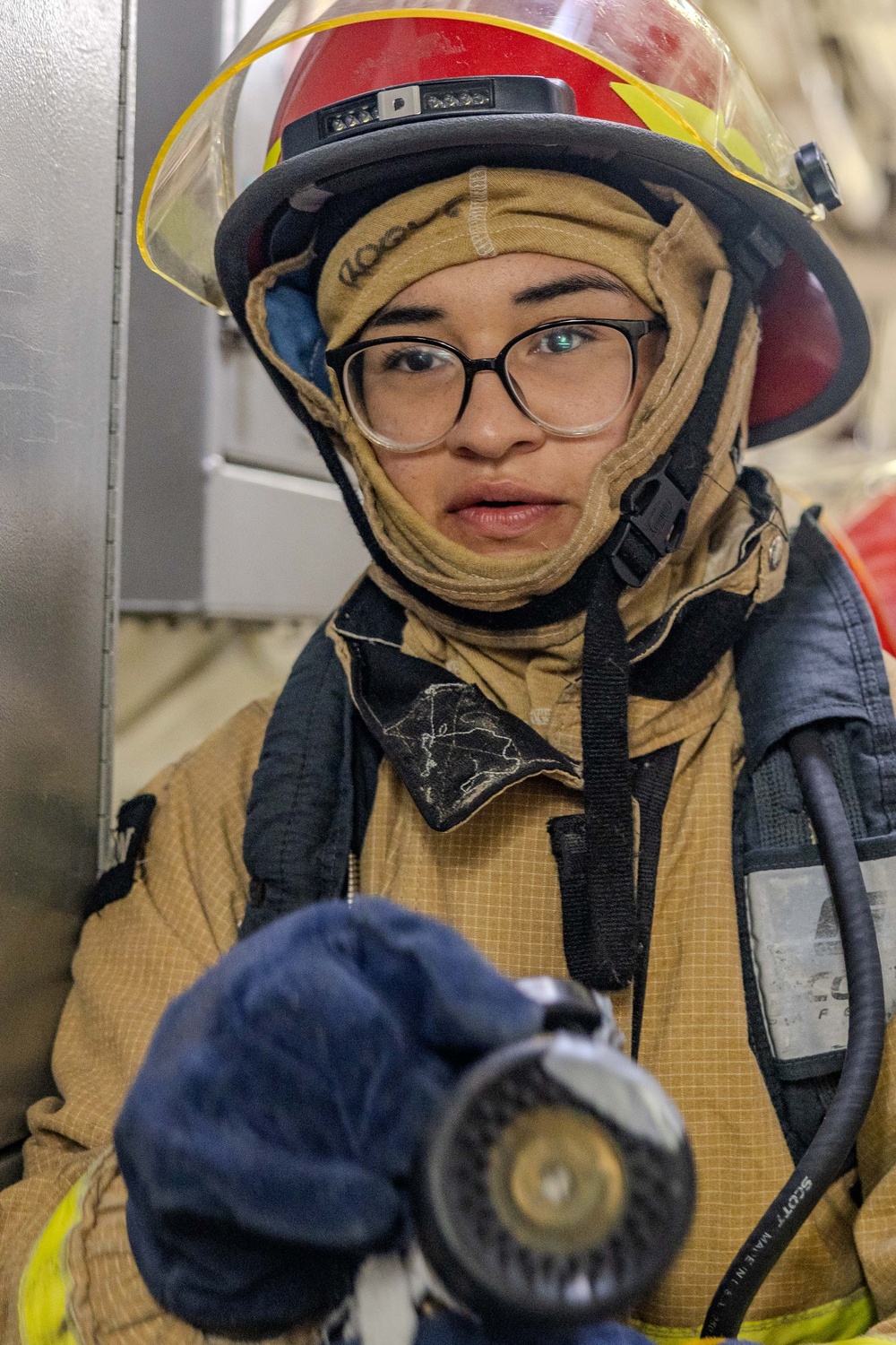 General Quarters Drill aboard USS Ralph Johnson