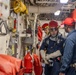 General Quarters Drill aboard USS Ralph Johnson