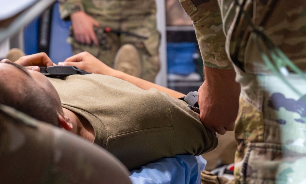 378th AEW first responders conduct mass-casualty exercise