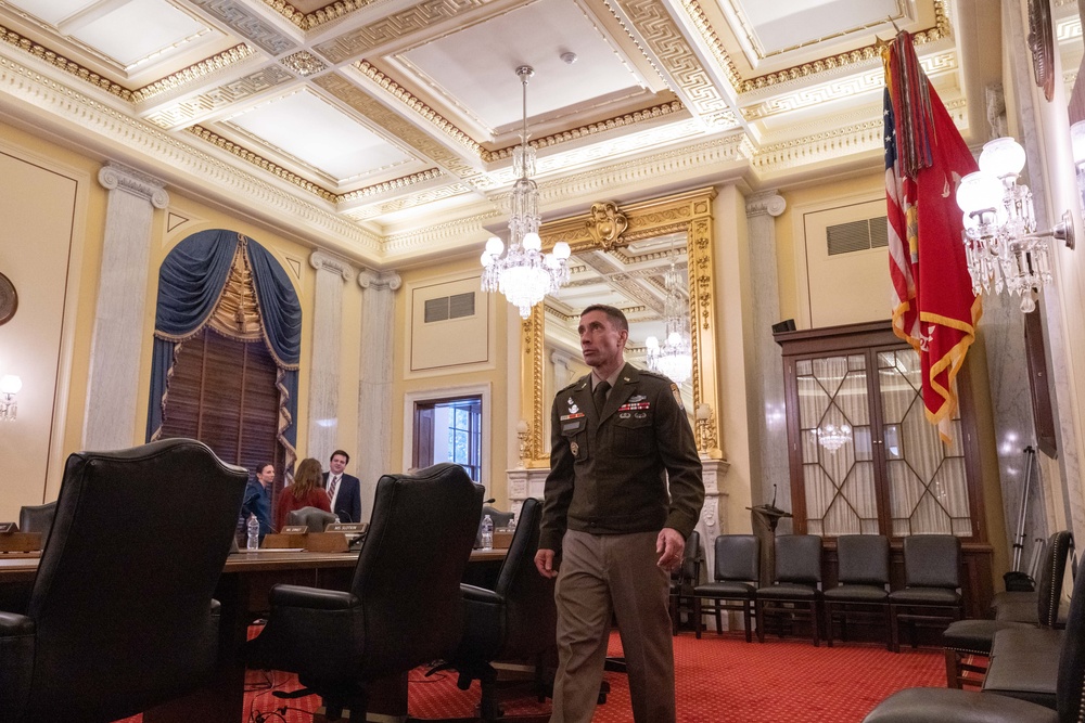 LTG. Stanton at US Senate