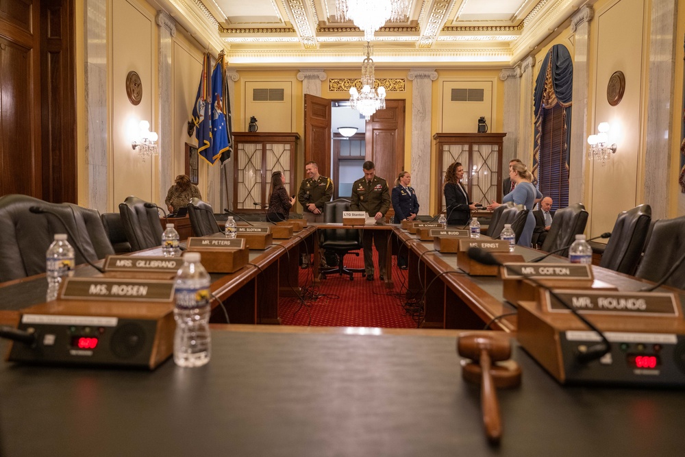 LTG Stanton at US Senate