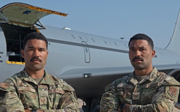 Double Duty: Twin Airmen tackle African Lion 2025 side by side