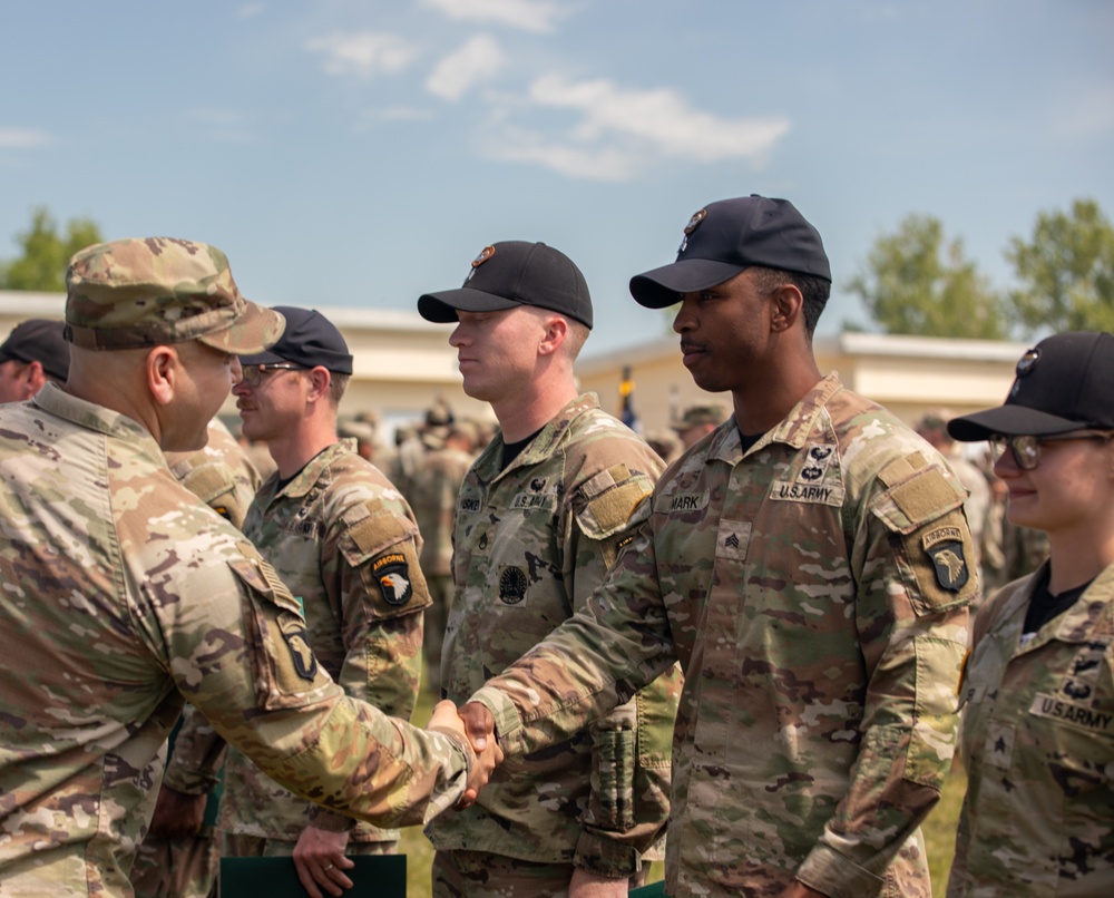 Air Assault School Graduation in Romania