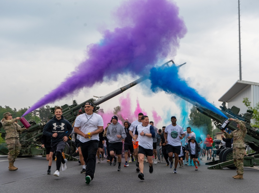 2CR Dragoon Week 25: Family Color Run