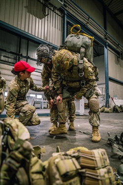 Sky Soldiers Prepare For Airborne Operation Over Latvia During Swift Response 25 [Image 3 of 5]