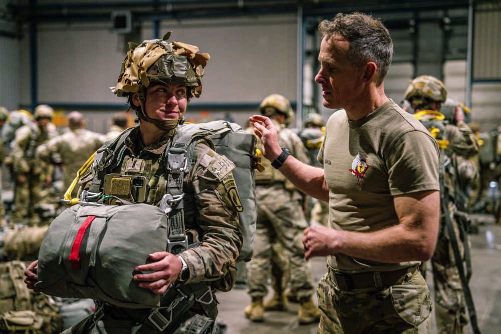 Sky Soldiers Prepare For Airborne Operation Over Latvia During Swift Response 25