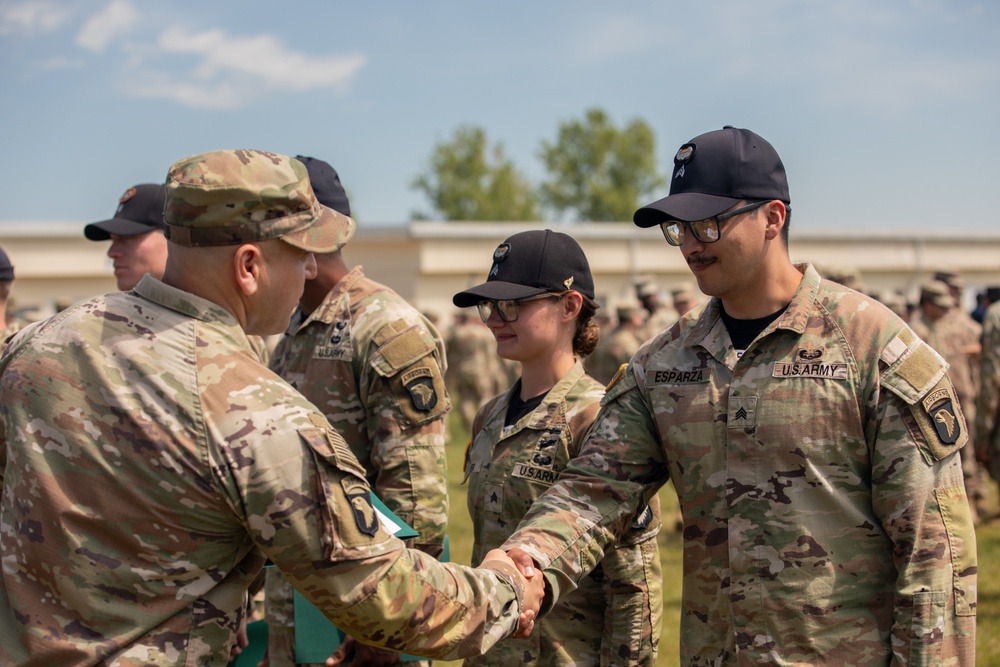 Air Assault School Graduation in Romania