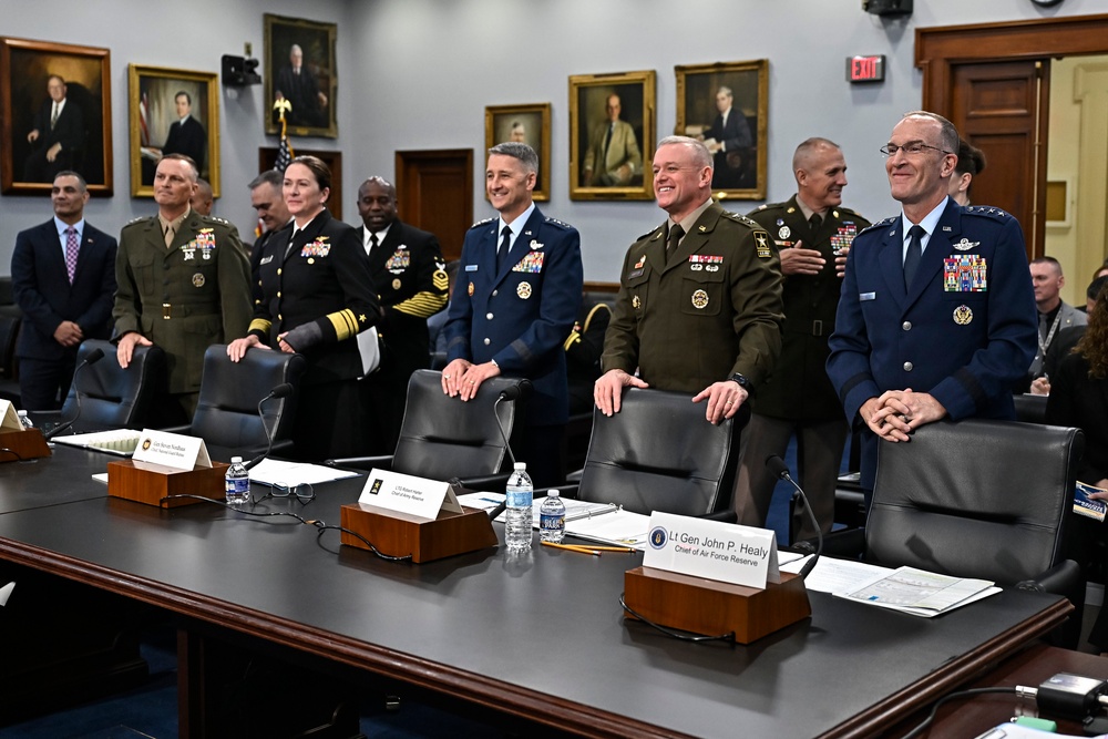 HAC oversight hearing with National Guard, service reserve chiefs