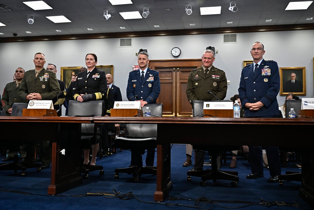 HAC oversight hearing with National Guard, service reserve chiefs