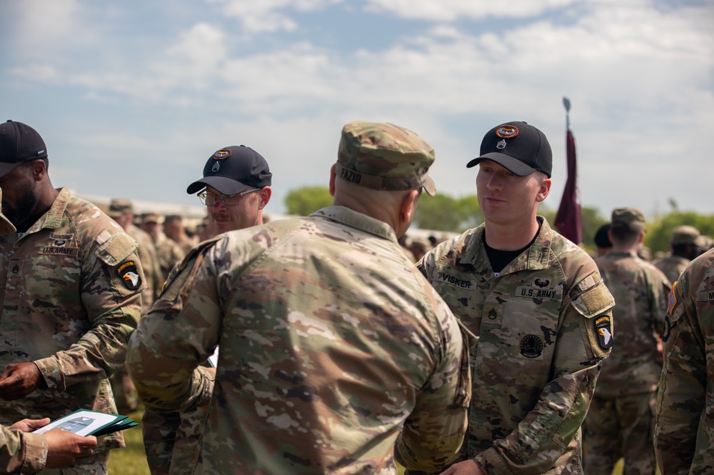 Air Assault School Graduation in Romania