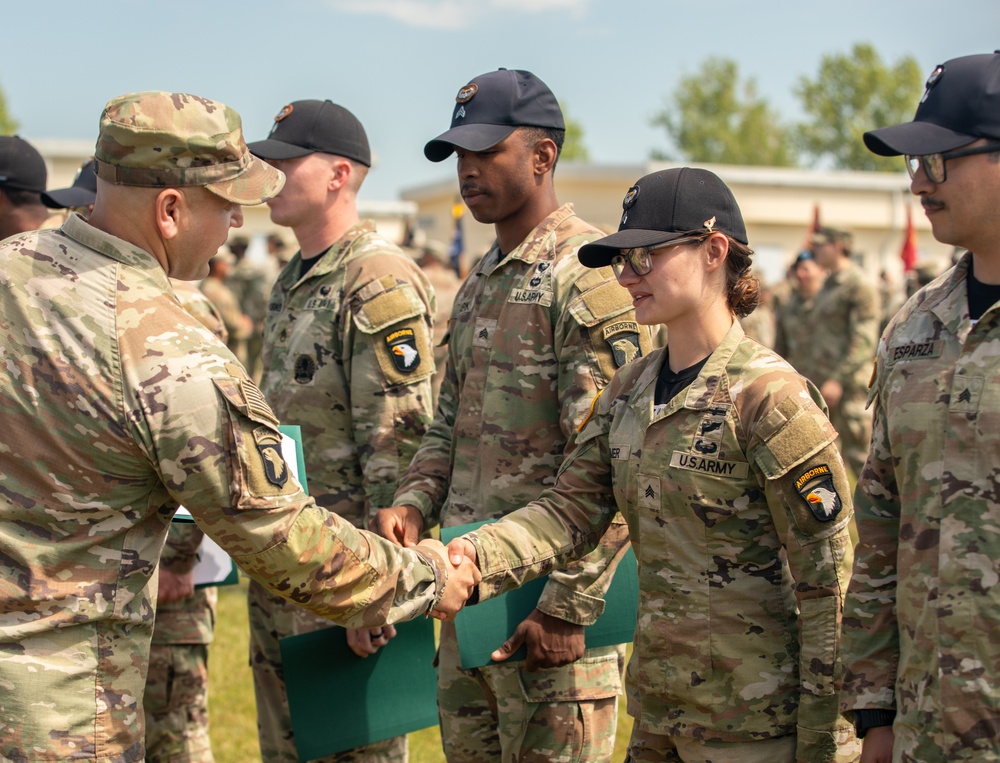 Air Assault School Graduation in Romania