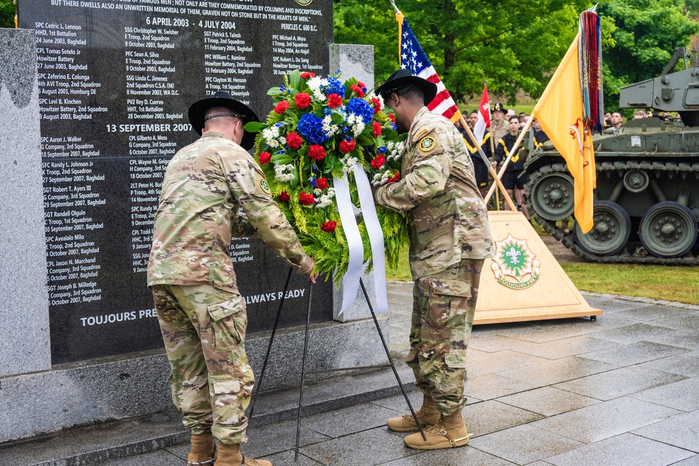 2CR Honors Fallen Dragoons in Memorial Day Observance