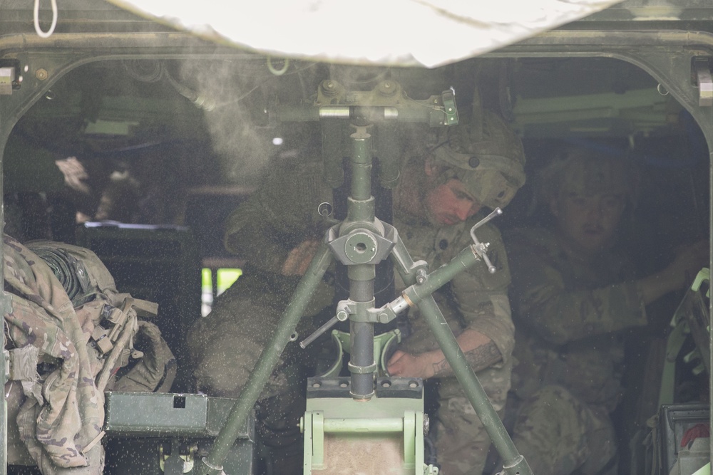 5-7th Cavalry Regiment Fields XM12A7 AMPV During Combined Resolve 25-2