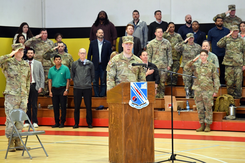 522d MI Change of Command Ceremony