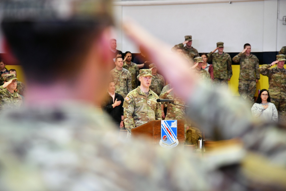 522d MI Change of Command Ceremony