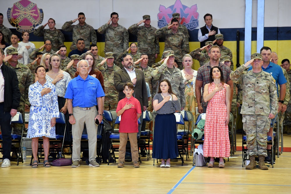 522d MI Change of Command Ceremony