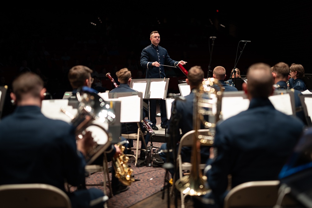 U.S. Air Force Band of the West Offers Musical Tribute Ahead of Memorial Day