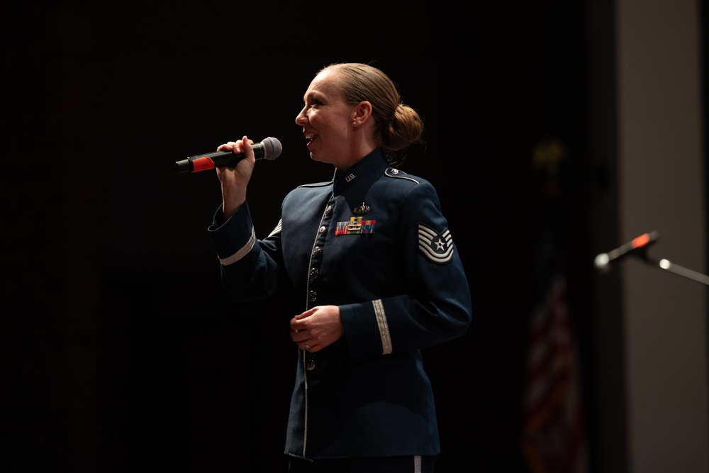 U.S. Air Force Band of the West Offers Musical Tribute Ahead of Memorial Day