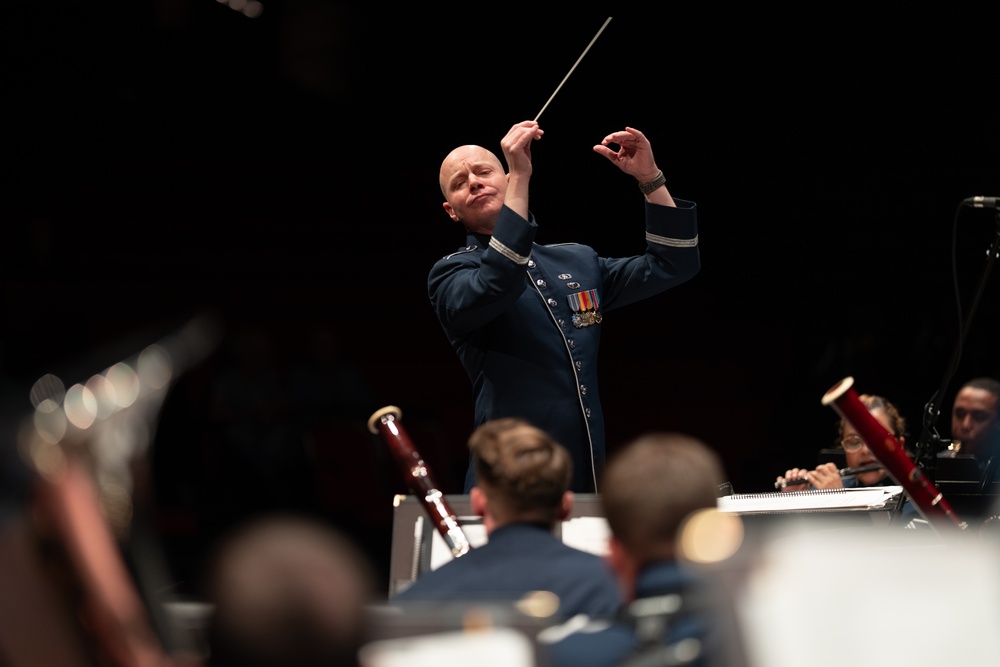 U.S. Air Force Band of the West Offers Musical Tribute Ahead of Memorial Day