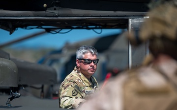 U.S. Marines, Soldiers conduct air mobility and ground defense training
