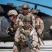 U.S. Marines, Soldiers conduct air mobility and ground defense training