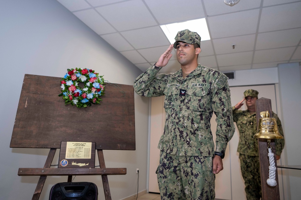 NMCB 14 Memorial Service at NSA Souda Bay