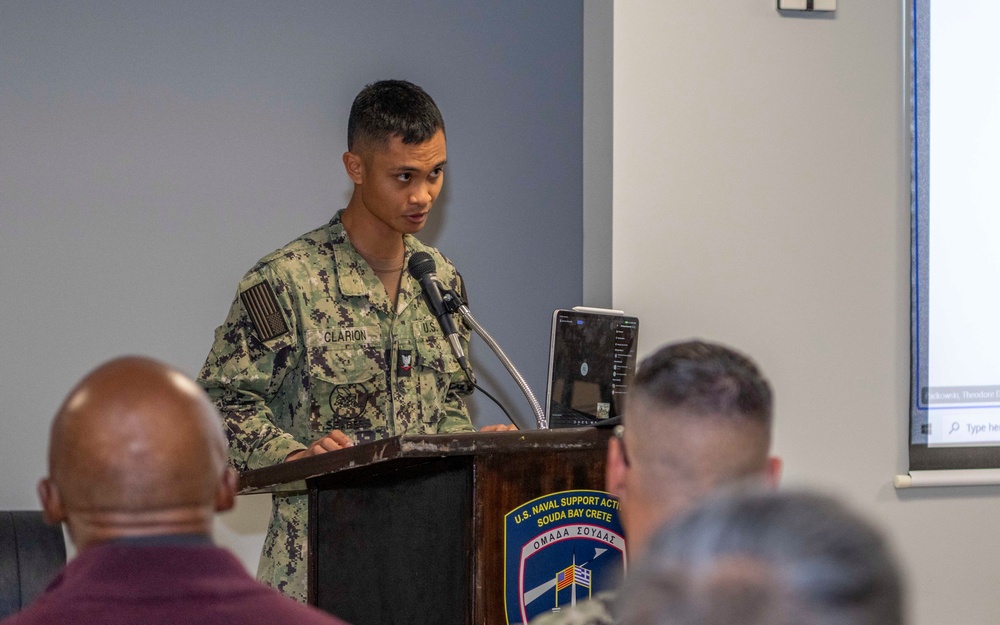 NMCB 14 Memorial Service at NSA Souda Bay