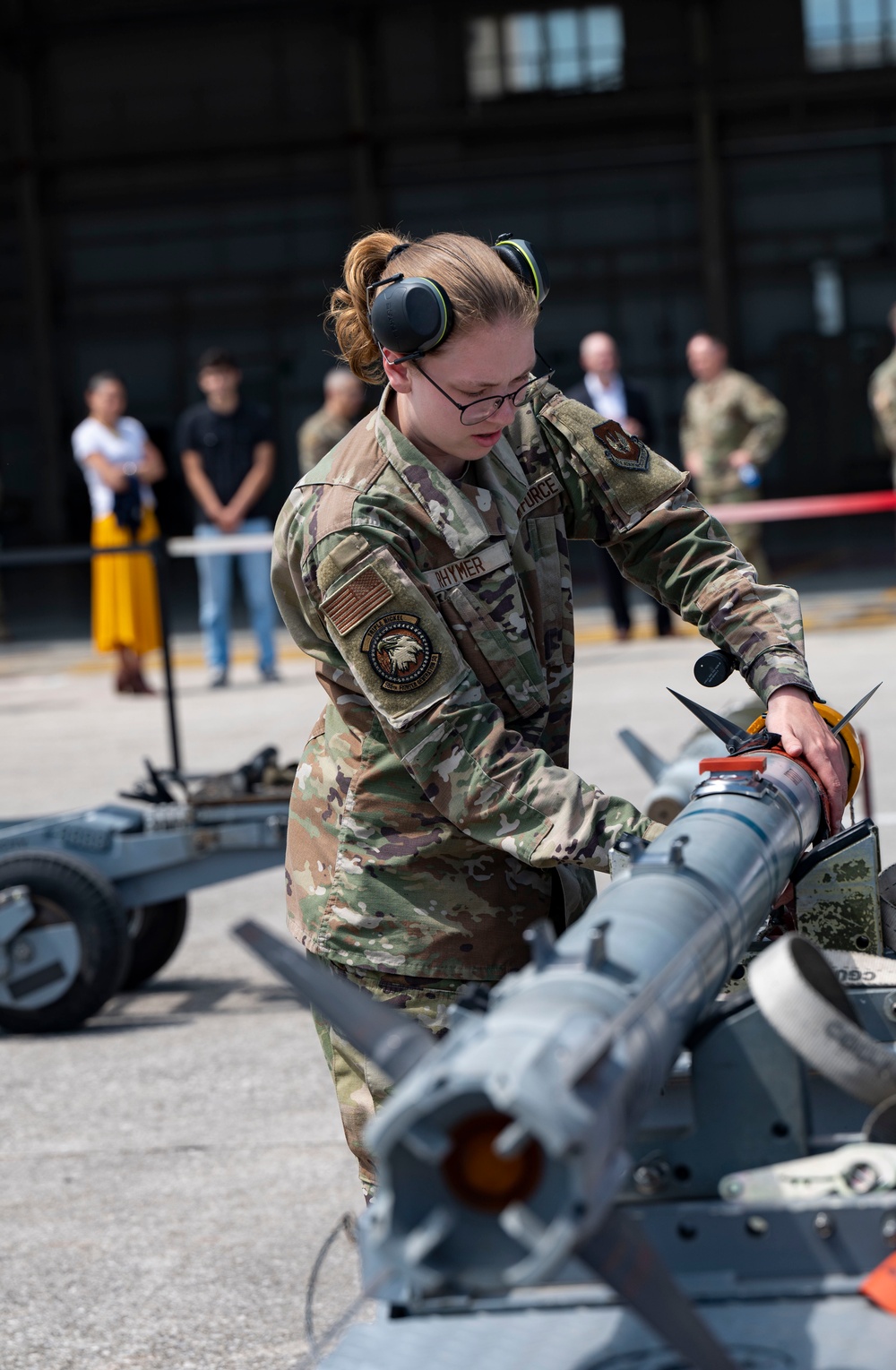 Triple Nickel hosts load crew competition