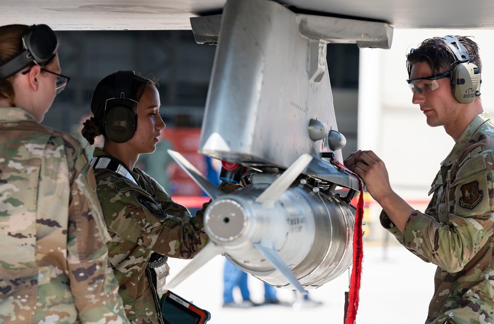Triple Nickel hosts load crew competition