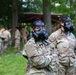 The 1792nd Combat Sustainment Support Battalion goes into the CBRN gas chamber as part of their annual AT