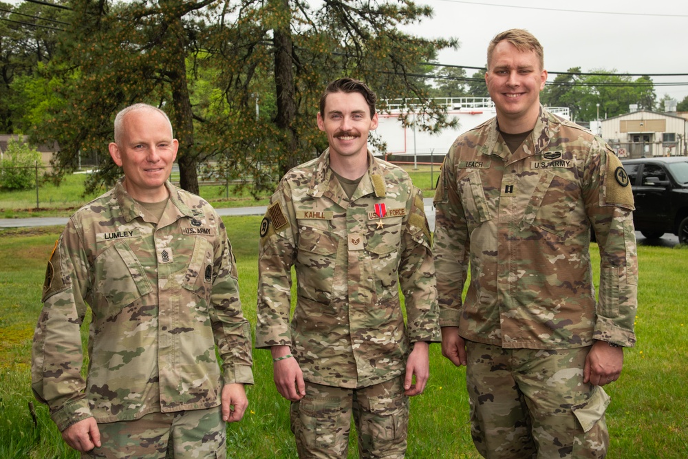 Bronze Star Ceremony at the 177th