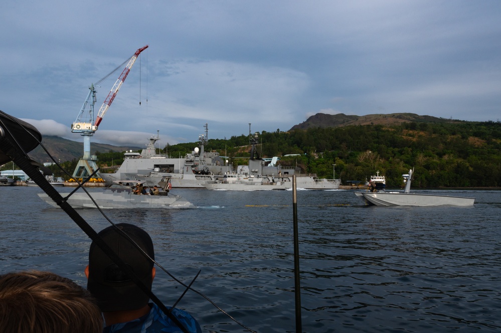 Balikatan 25: U.S. Naval Special Warfare Operates Devil Ray USV