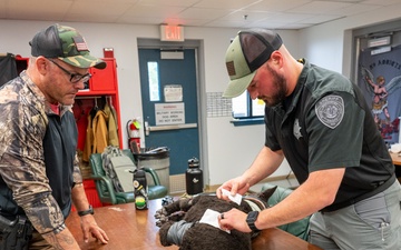 436th SFS MWD Team partner with Worcester County Sheriff’s Office for K-9 TCCC