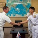 Rear Adm. Shultz conducts office calls with Sasebo JSDF Leaders