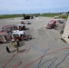 Firefighters face the flames