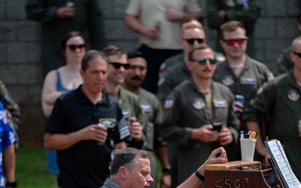 700th Airlift Squadron Piano Burn