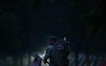 Flags In at Arlington National Cemetery 2025