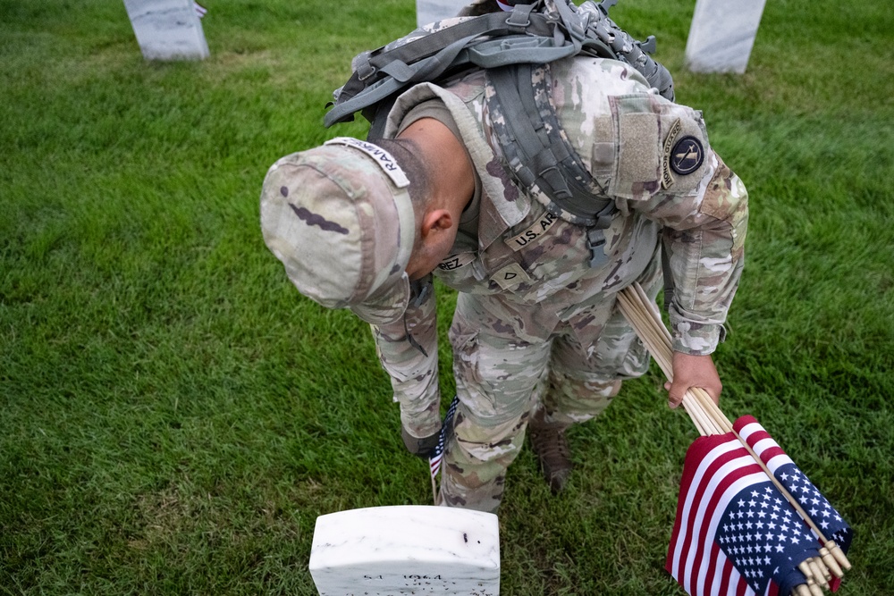 Flags In at Arlington National Cemetery 2025