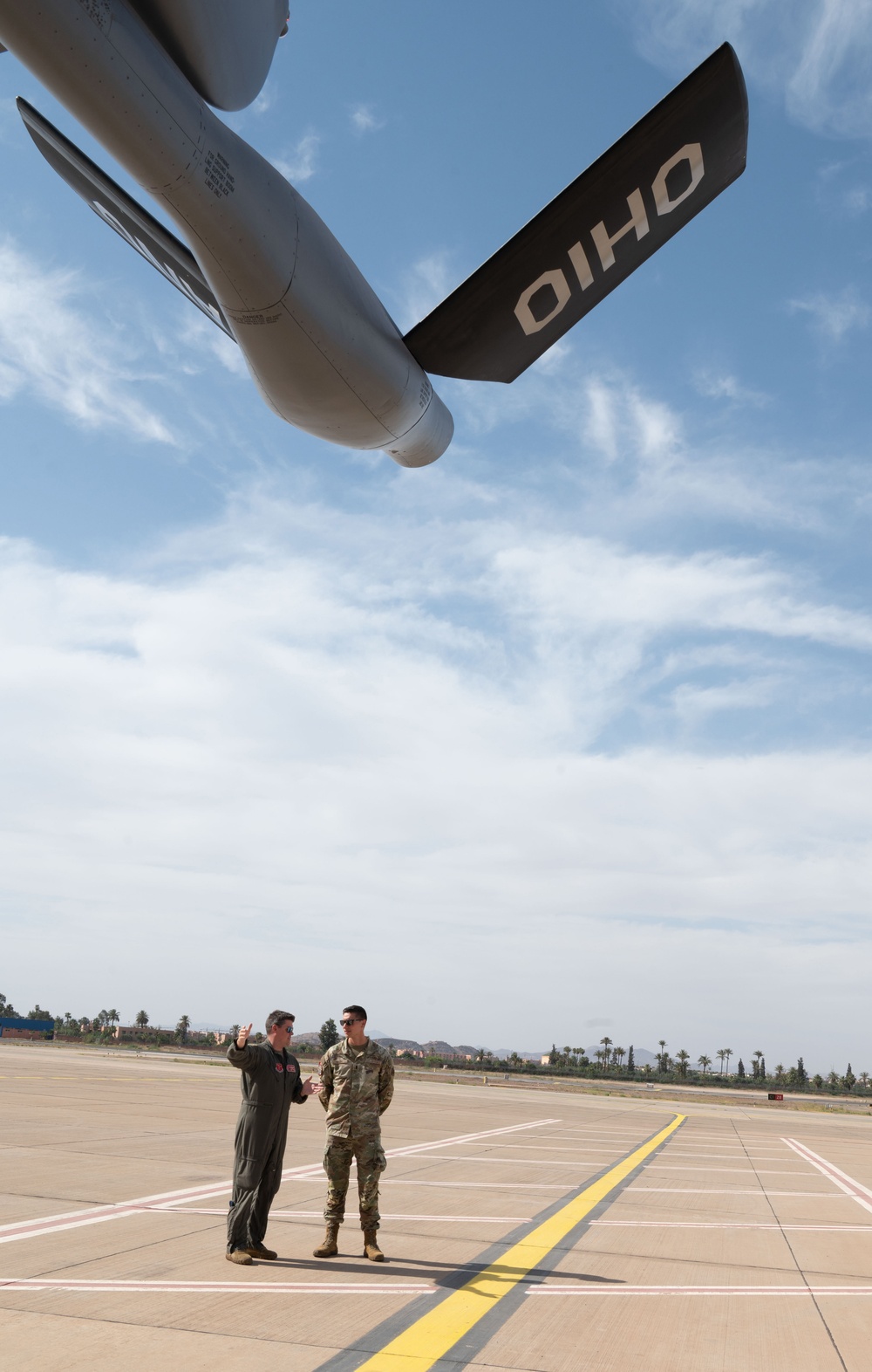 Fueling the night: US connects with Morocco mid-flight over African Lion 2025