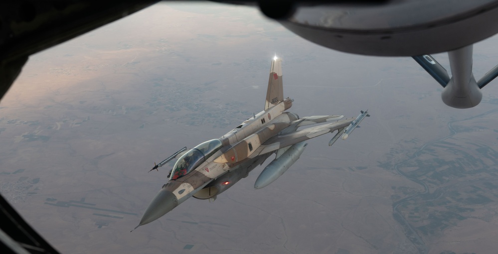 Fueling the night: US connects with Morocco mid-flight over African Lion 2025