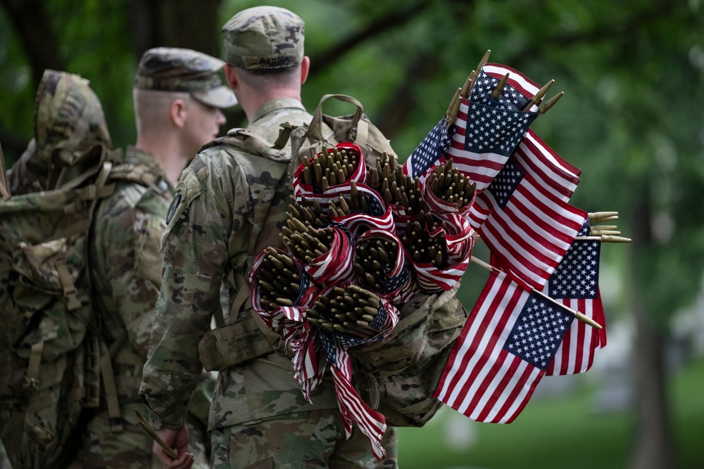 Flags In at Arlington National Cemetery 2025