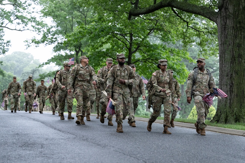 Flags In at Arlington National Cemetery 2025