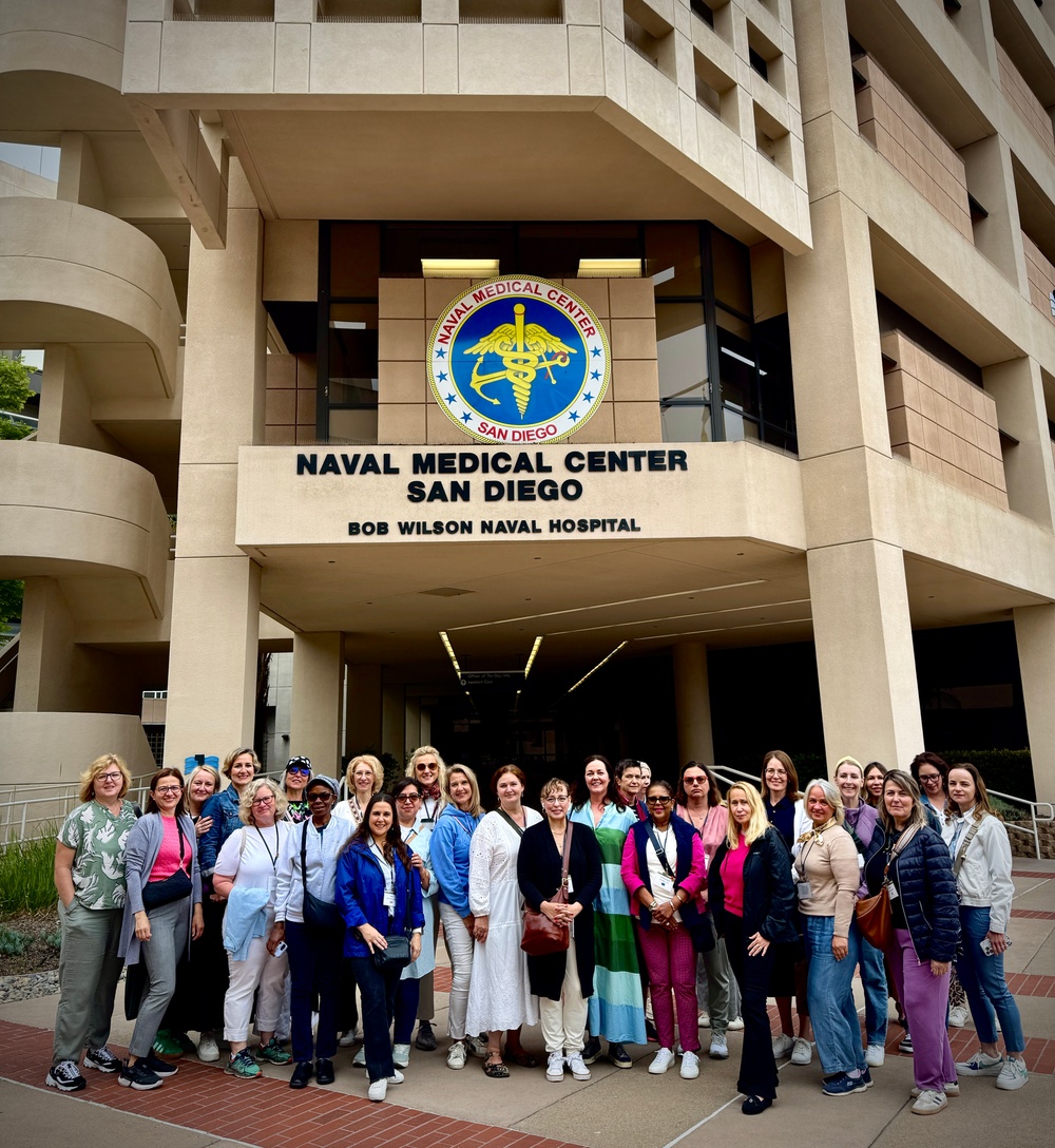 Foreign Defense Attaché Spouses Tour NMCSD