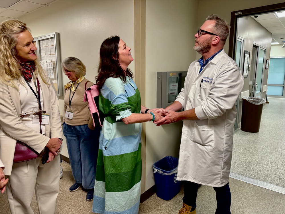 Foreign Defense Attaché Spouses Tour NMCSD